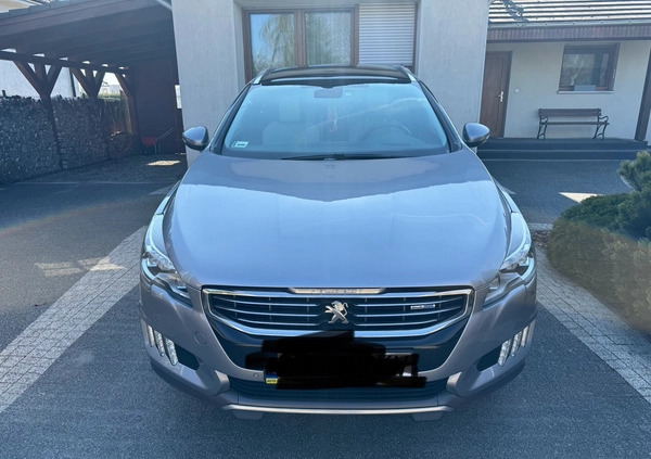 Peugeot 508 cena 52999 przebieg: 216000, rok produkcji 2015 z Gniezno małe 562